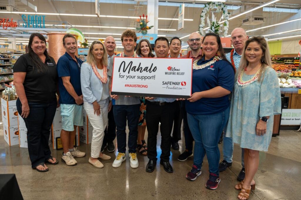 Albertsons' Lahaina Safeway is hosting a memorial service in honor of the Maui Fire History of ACI